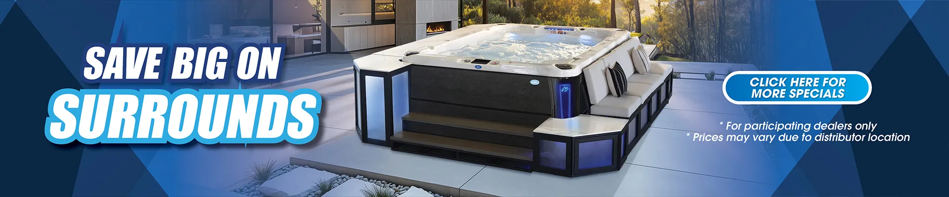 Calspas hot tub being used in a family setting - Lascruces