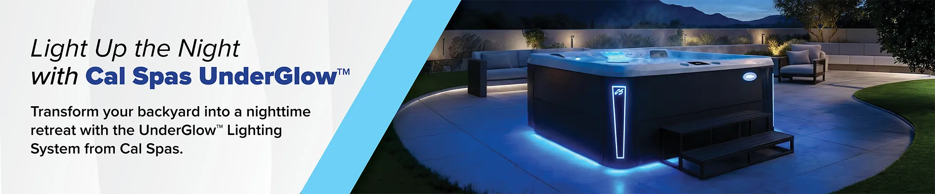 Calspas hot tub being used in a family setting - Lascruces